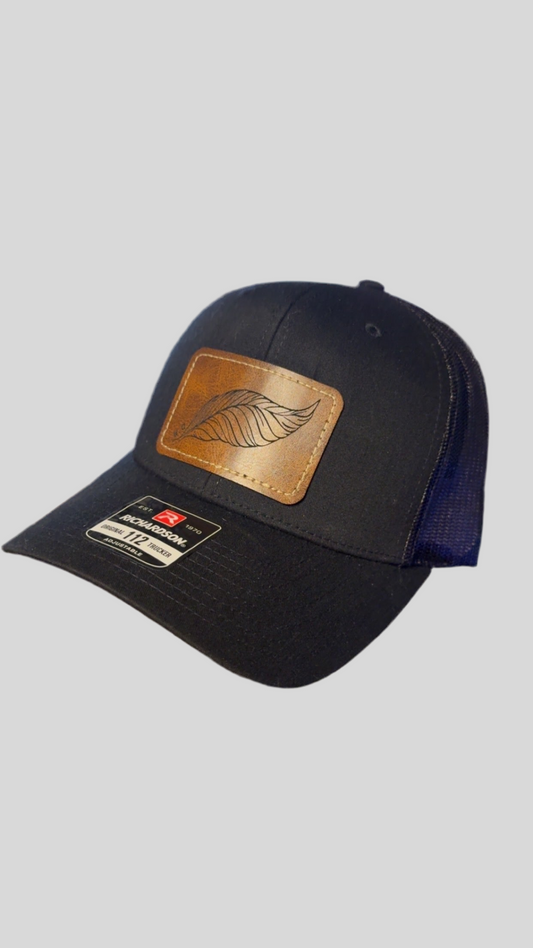 Black Feather Hat